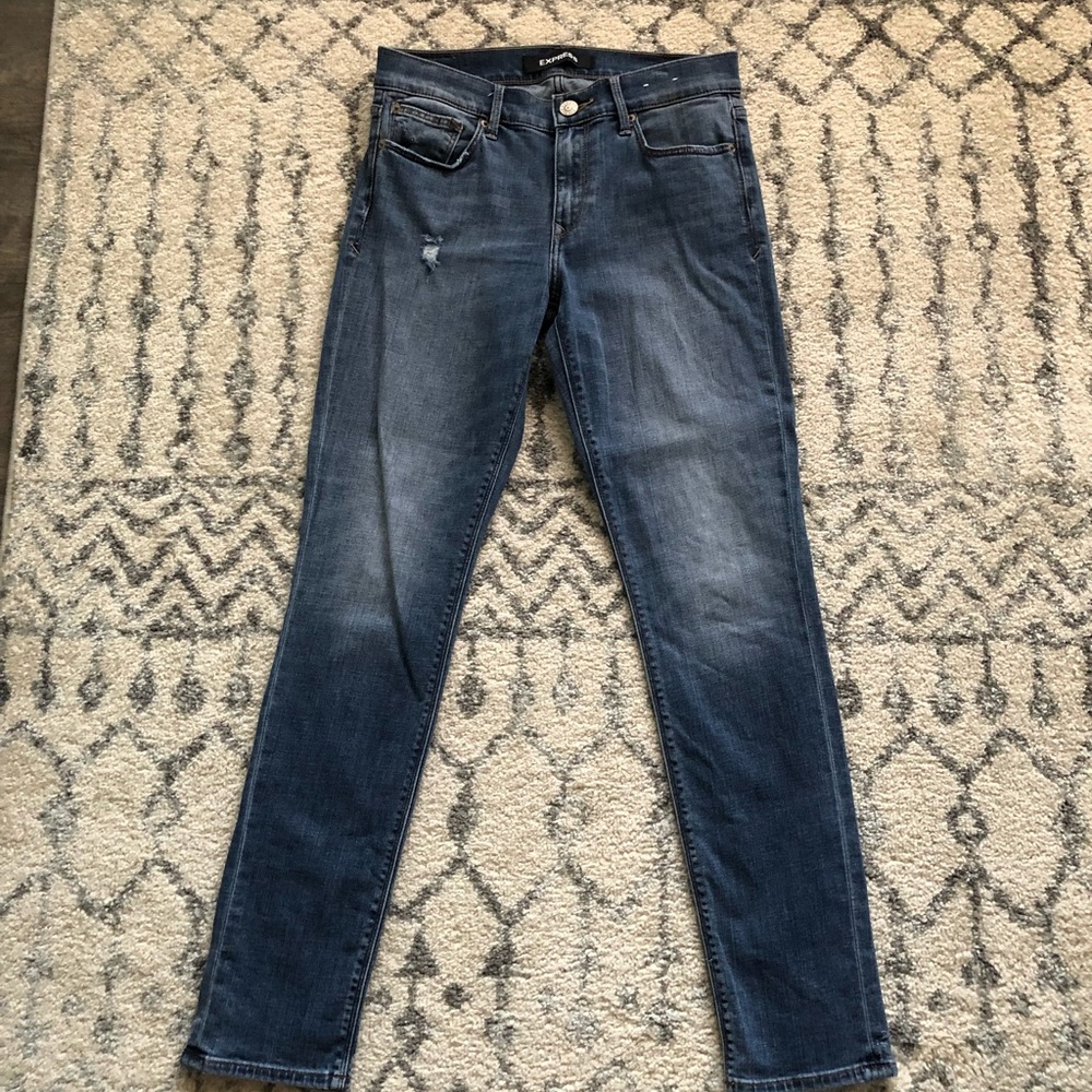 Express super skinny jeans